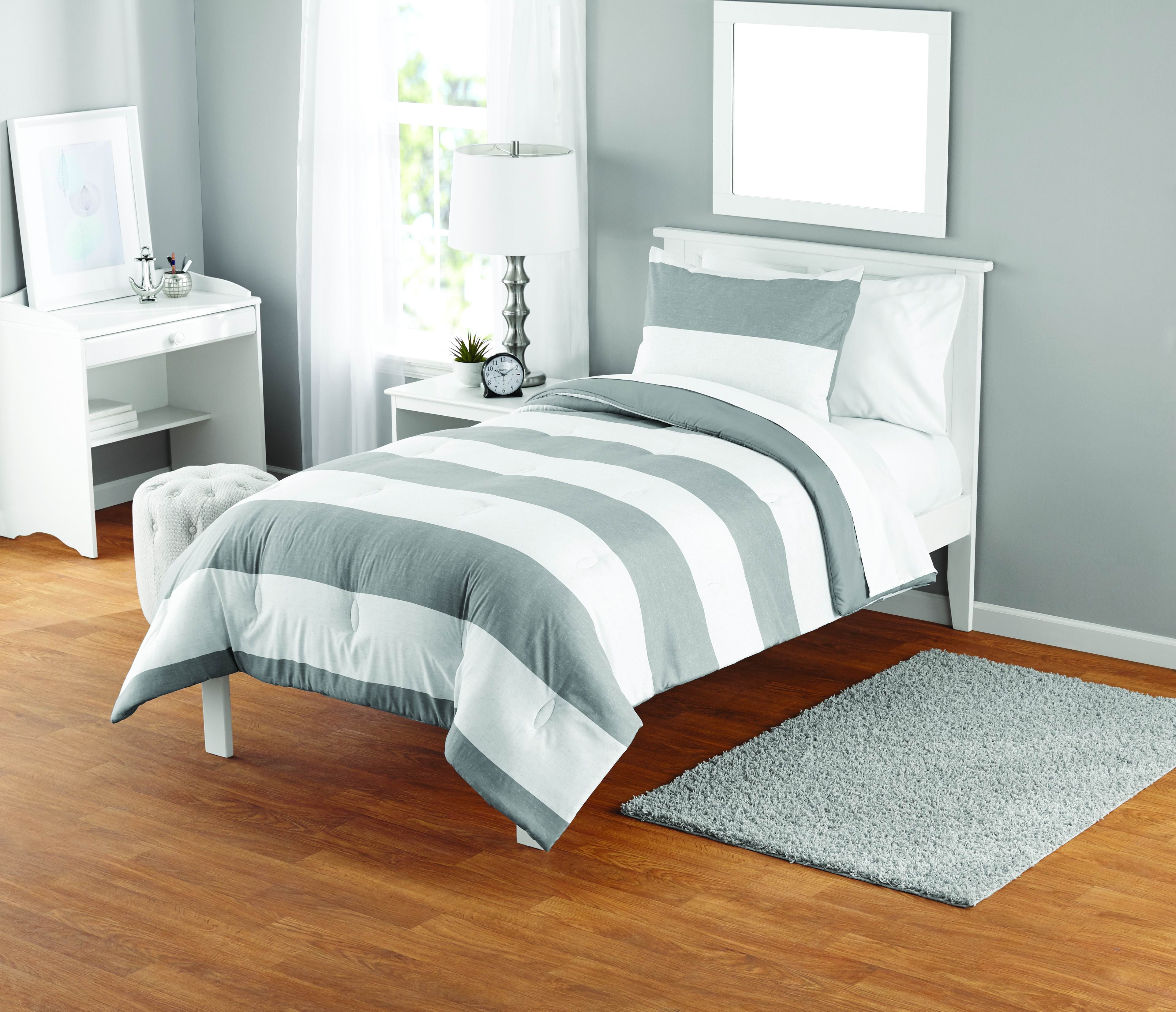 Your Zone Cabana Stripe Comforter Set, 1 Each