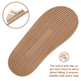 thumbnail image 5 of BERANMEY Thick-Soled Fuzzy Slippers for Women & Men - Cozy Platform House Shoes with Anti-Slip Sole, Warm Plush Lined Indoor Outdoor Short Ankle Slippers, 5 of 7