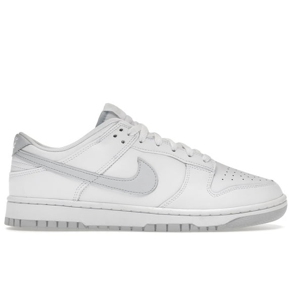 Nike Men's Dunk Low Retro White Pure Platinum Shoes, from StockX