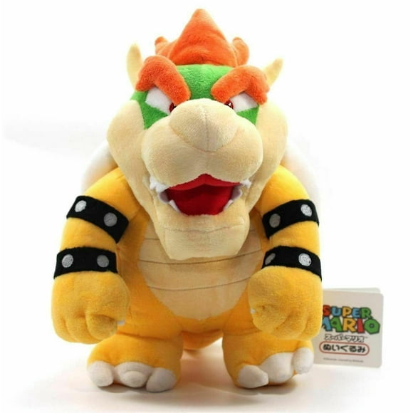 Super Mario Bros Bowser King Koopa Stuffed Plush Toy Doll Kid Gift