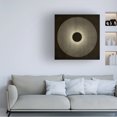 thumbnail image 2 of Canvas Wall Art - Tom Quartermaine 'Cool Textured Modern Abstract Square Sun' Wall Art for Living Room, Bedroom, or Office Décor by Trademark Fine Art - 18 x 18 Inches, 2 of 4