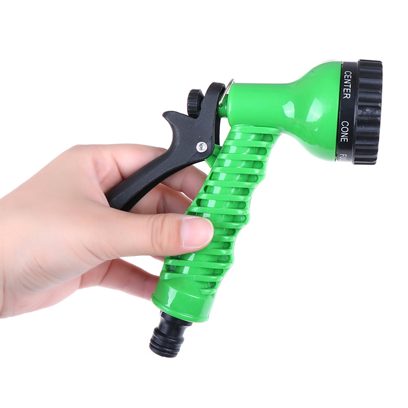 7 Function Garden Spray Hose Nozzle Water Sprayer Hoselock Gun With Soft G-JT 