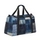 thumbnail image 2 of Easygdp Indigo Patchwork Quilt Bolsa de Gimnasio, Bolsa de Viaje Duffel, Bolsa de Fin de Semana con Compartimentos, Bolsa de Mano para Noche, 2 of 7