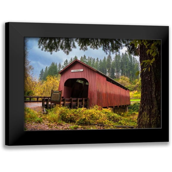 Murdock, Ramona 14x11 Black Modern Framed Museum Art Print Titled - Chitwood Bridge