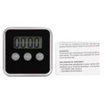 thumbnail image 2 of Temporizador, Alarma Fuerte Colgante, Temporizador Digital, Soporte Retráctil, Cuenta Regresiva, Fácil De Usar Para Cocina EOTVIA No, 2 of 7