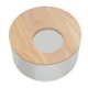 thumbnail image 3 of Bañera de arena para hámster, caja de arena para mascotas de forma redonda pequeña, baño de arena acrílico transparente, 3 of 5