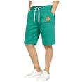 thumbnail image 2 of Ynynloco Boys Athletic Shorts Boys Shorts with Pockets Mesh Basketball Soccer Quick Dry Gym Clothes for Kids with Drawstring, 2 of 7
