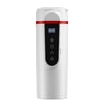 thumbnail image 1 of Boreal Craft for Women Cup Ceramic Mugs Plain Porcelain Coffee Cups Car Kettle 12V/24V Portable Water Boiler Heated Travel Mug Multiple Temperature Adjustable Coffee Tea Truck Cup With, 1 of 3
