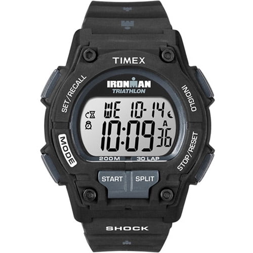 Timex Men's T5K196 Ironman 30-Lap Shock Full-Size Watch by Timex