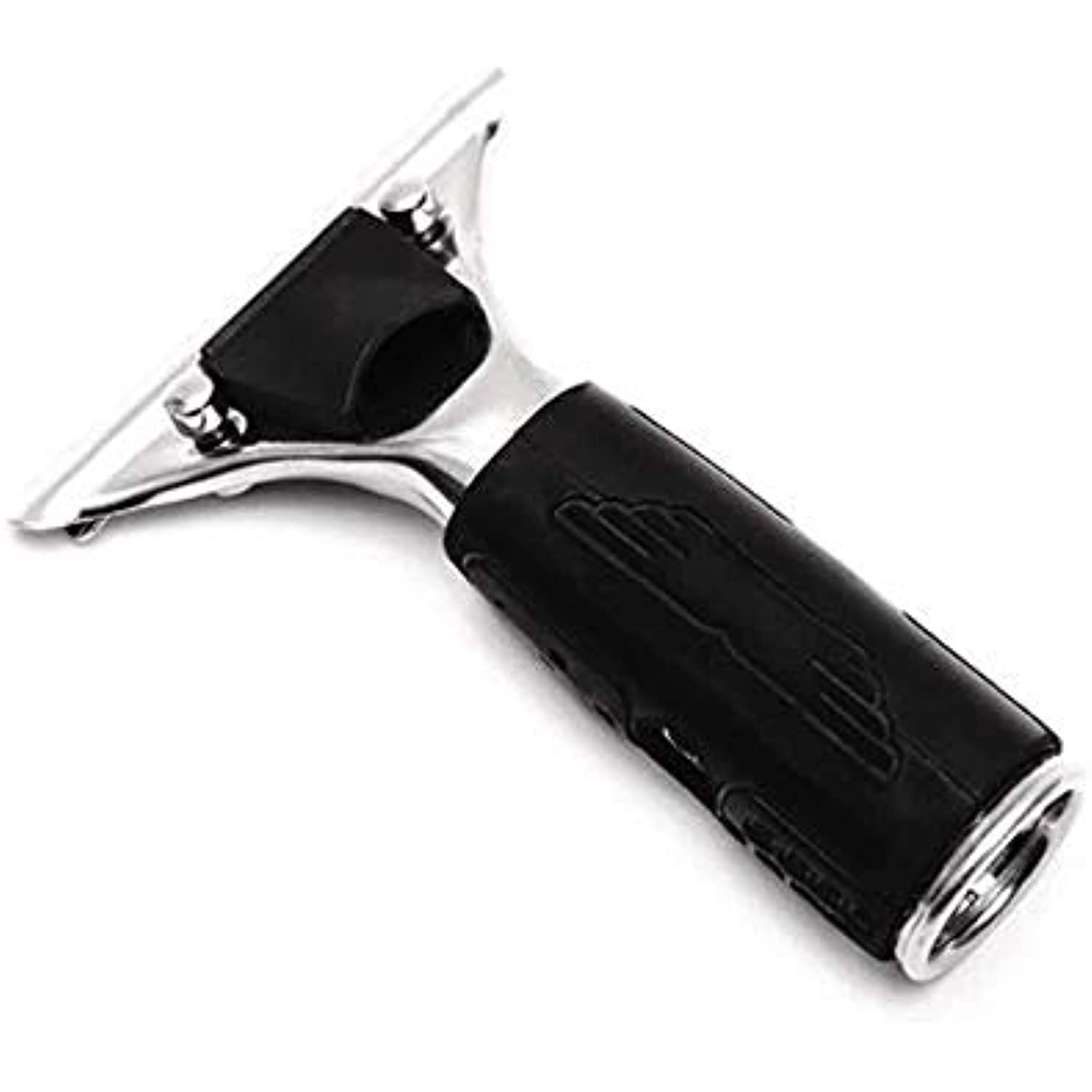 Ettore Quick Release Stainless Steel With Rubber Grip Squeegee Handle