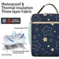 thumbnail image 2 of Milky Way Gift Lunch Box Set, Insulated Space Cooler with Rocket & Planets - 16x18 Inch Leakproof Tote for Galaxy Lovers, 2 of 6