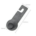 thumbnail image 3 of Car Accessories Portable Leather Car Seat Back Hidden Hooks Invisible Gasoline Car Rear Backpack Small Things Storage Hooks on Clearance, 3 of 8