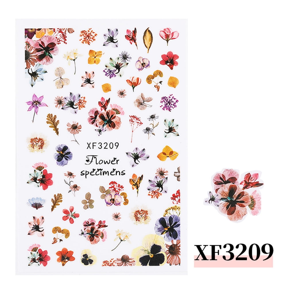 GiliGiliso Clearance New Nail Applique 3D Retro Wind Nail Sticker Nail