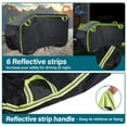 thumbnail image 2 of XiongXiong Waterproof ATV Cover 210D Oxford, Heavy Duty Universal Anti UV All Season Outdoor Weather Protection with 6 Reflective Strips, Black XXL, 2 of 10