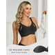 thumbnail image 4 of Bra Avidlove Push Up Seamless Wireless gris oscuro para mujer, 4 of 6