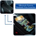 thumbnail image 5 of Yak 12.5x8.2 Inch Soft Comfortable Furry Printed Car Armrest Mat Armrest Accessory Car Armrest Pad Armrest Cover, 5 of 6