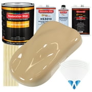 Shoreline Beige Gallon URETHANE BASECOAT CLEARCOAT Car Paint FAST Kit