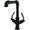 Matte Black, variant on Kingston Brass LS6401KL Whitaker 1.8 GPM Single Hole Bar Faucet - Chrome