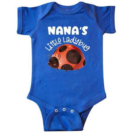 

Inktastic Nana s Little Ladybug Gift Baby Boy or Baby Girl Bodysuit