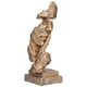thumbnail image 1 of Esculturas de figuras de hombres abstractos, estatua de Keep Silence, estatua de pensador interesante, figuras de resina, adornos de diseño aerodinámico, 1 of 12