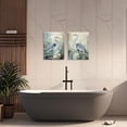 thumbnail image 4 of ZHONGYUTONG Blue Heron Wall Art Set of 2 Coastal Birds Canvas Pictures Beach Animal Painting Vintage Crane Print for Living Room Decor Framed (11.00" x 14.00" x 2PCS), 4 of 5