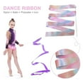 thumbnail image 2 of Dance Ribbons Streamers, 13Ft Kids' Gymnastics Ribbon Wands, Rhythm Sticks for Talent shows, Artistic Dancing, Baton Twirling,, 2 of 7