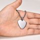 thumbnail image 3 of 2 piezas de collar con colgante de púa de guitarra de acero inoxidable, cadena de regalo para mujeres y hombres., 3 of 6