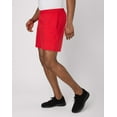 thumbnail image 3 of Hanes Moves Men's 2-in-1 Gym Shorts, 7" Inseam Holly Berry Red S, 3 of 11