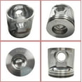 thumbnail image 2 of 6 PCS 6068 Piston + Piston Rings For John Deere 4045 6068 Engine 6068D 6068T 6068H STD 6068 piston Rings set Piston RE515372, 2 of 9