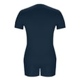 thumbnail image 6 of 2 Piece Outfits for Women Short Sleeve V Neck T-Shirt Tops Loose Match Shorts Sets Summer Sweatsuits Loungewear, 6 of 6