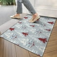 thumbnail image 4 of Light Blue Christmas Tree Pattern Door Rugs,Washable Non Slip Door Mats Indoor,Decorative Door Mats,Entry Mat Indoor for Entrance,Bedroom,Kitchen,Bathroom,17"x30", 4 of 6