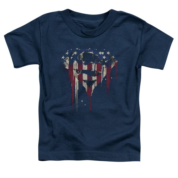 Superman - Bleeding Shield - Toddler Short Sleeve Shirt - 3T