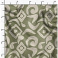 thumbnail image 2 of Soimoi Japan Crepe Satin Green Fabric By the Yard - 54 Inch Wide - Abstract Texture Material - Contemporary and Artistic Fusion for Various Uses Printed Fabric, 2 of 6