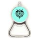 thumbnail image 1 of Marcas exóticas Acero inoxidable Metal cerveza tapa sacacorchos, 1 of 3