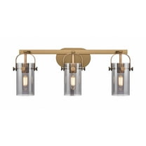 Innovations Lighting - Pilaster II Cylinder - 3 Light Bath Vanity In Industrial