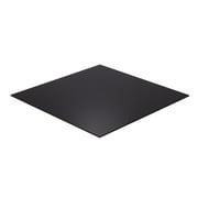 24 In. X 48 In. X 1/4 In. Thick Acrylic Black Opaque Sheet