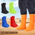 thumbnail image 2 of Cubiertas para zapatos exteriores, para niños y adultos, universales, reutilizables, impermeables y a prueba de arena, protector de botas de nieve y lluvia., 2 of 7