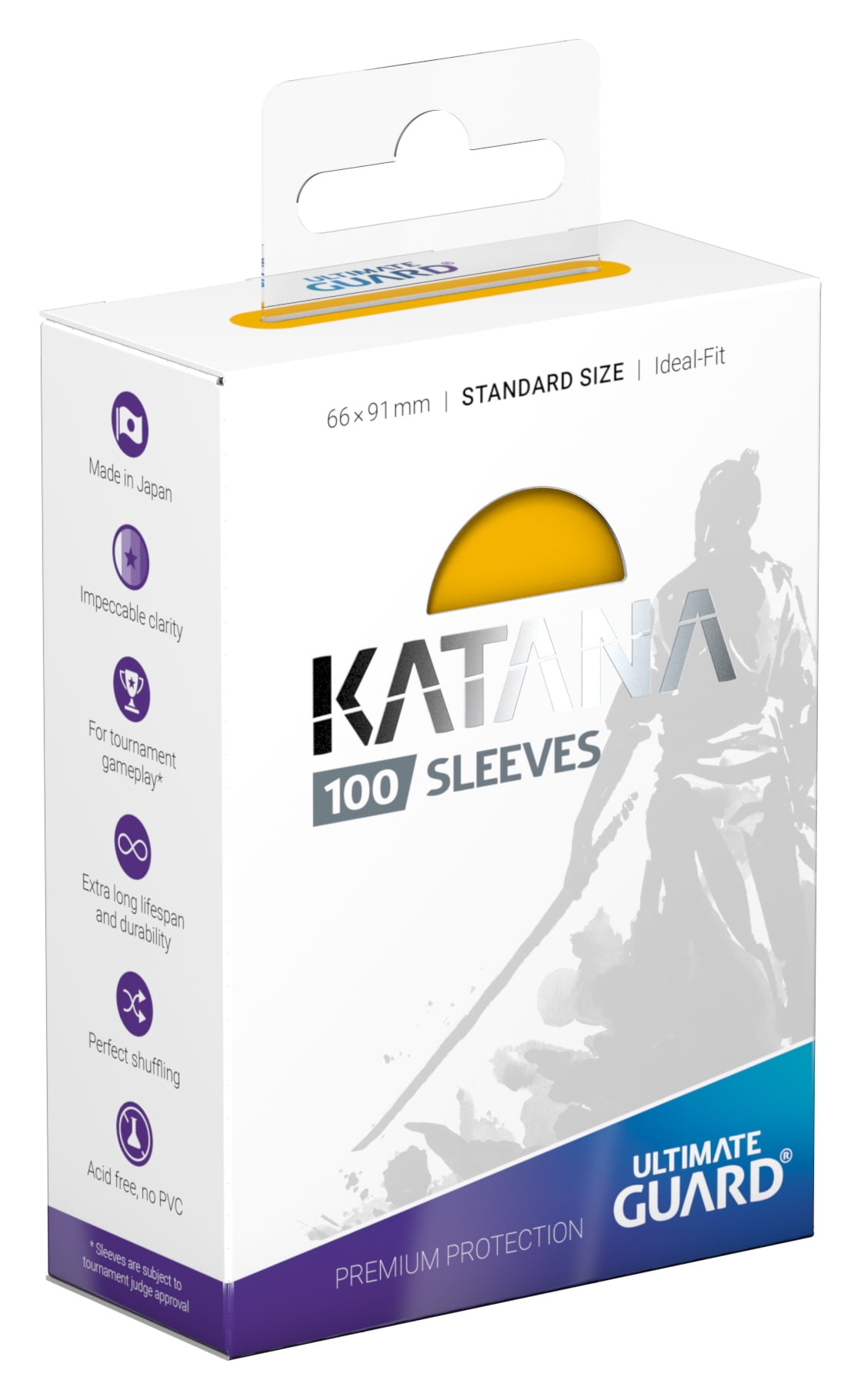 KATANA 100 SLEEVES 10個セット Ultimate Guard - Katana Sleeves (100) [Standard Size] [10 colours