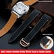 thumbnail image 4 of Reloj de cuero de liberación rápida de 21 mm con accesorios para pulsera de reloj con hebilla flotante Caitier Santos WSSA0009 WSSA0018, 4 of 5