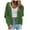 Green, variant on Lovskoo Cardigan Sweaters for Women Open Front Fall Trendy Rounk Neck Long Sleeve Button Blouse Oversized Winter Outerwear Tops Blue
