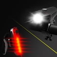 thumbnail image 2 of Juego de luces de bicicleta recargables por USB ultrabrillantes, potentes faros delanteros de bicicleta y luces traseras traseras, 4 modos de luz, fácil de instalar para hombres y mujeres, 2 of 3