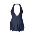 thumbnail image 2 of Traje de baño Ocean Pacific Talla G Cuello Halter y Falda Negro, 2 of 4