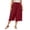 Z88 Wine, variant on Mifsaly Plus Size Wide Leg Capri Pants for Women Elastic Drawstring Waist Casual Loose Culottes with Pockets Lightweight Flowy Summer Beach Capris Navy,XXL