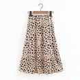 thumbnail image 1 of SUNSIOM Ladies Dress High Waist Cozy Soft Pattern Printing Stylish Light Skirt, 1 of 5