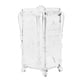 thumbnail image 5 of Organizador Para Almohadillas De Algodón Para Maquillaje Cosmético, Almacenamiento Rectangular Elegante Retro Para Decoración De Uñas, Caja Acrílica Fácil De Limpiar Con Tapa, 5 of 7