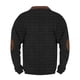 thumbnail image 4 of Blusas y camisas de manga larga con cuello redondo Sudadera con capucha de cuello redondo para hombre Jersey estampado Blusa de poliéster de manga larga para hombre, 4 of 4