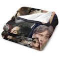 thumbnail image 3 of Cillian Murphy Blanket Cool #7 Throw Blankets Ultra Soft Flannel Lightweight Throws for Couch, Bed, All Seasons Use 30"*40"（76 * 100cm）, 3 of 6