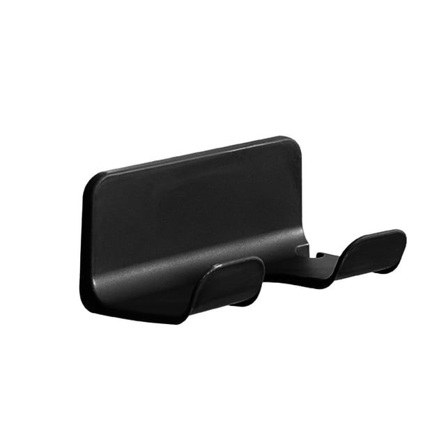 Support 2 Système de Rangement Produit Sans Perçage Porte-Séchoir Mural pour Salle de Bain