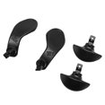 thumbnail image 2 of 4pcs Game Controller Back Paddles Professional Replacement Metal Back Buttons for PS5 Edge Controller Black, 2 of 5
