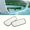 thumbnail image 1 of PENGX 2-Pack Blind Spot Mirrors  Rectangular  High-Def  Frameless  Convex  Adjustable Stem  Suitable for Cars  SUVs  and Trucks, 1 of 6
